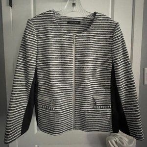 Navy and White Jacket